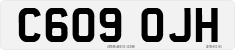 License plate of the United Kingdom, 1983 year system