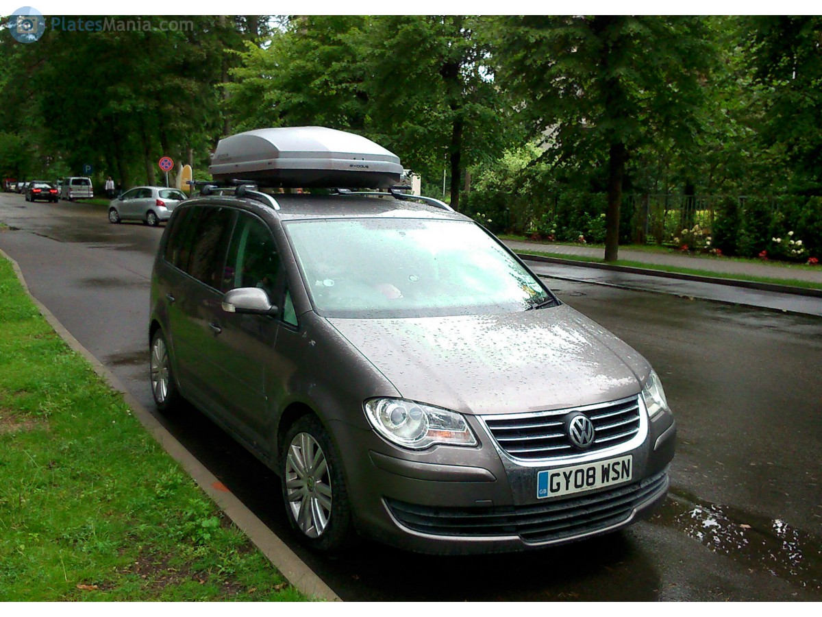 GY08WSN, Volkswagen Touran 1st gen (1T2), 1st facelift, 2006–2010