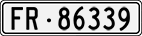 License plate of Switzerland, Cars