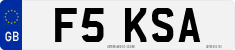 License plate of the United Kingdom, 1983 year system