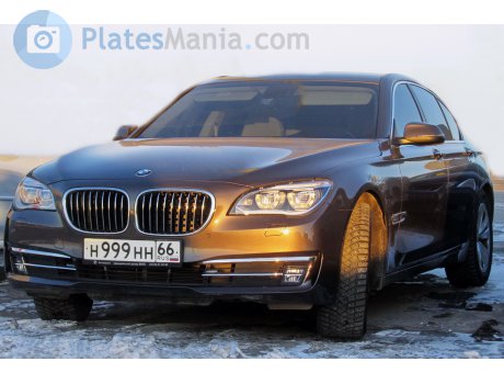 н999нн66, BMW 7 Series