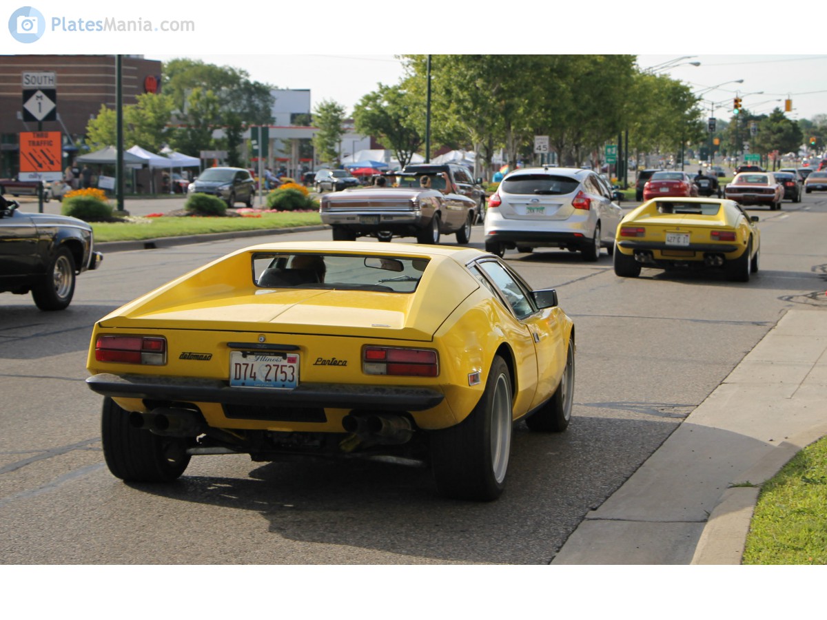 D74 2753, De Tomaso Pantera 