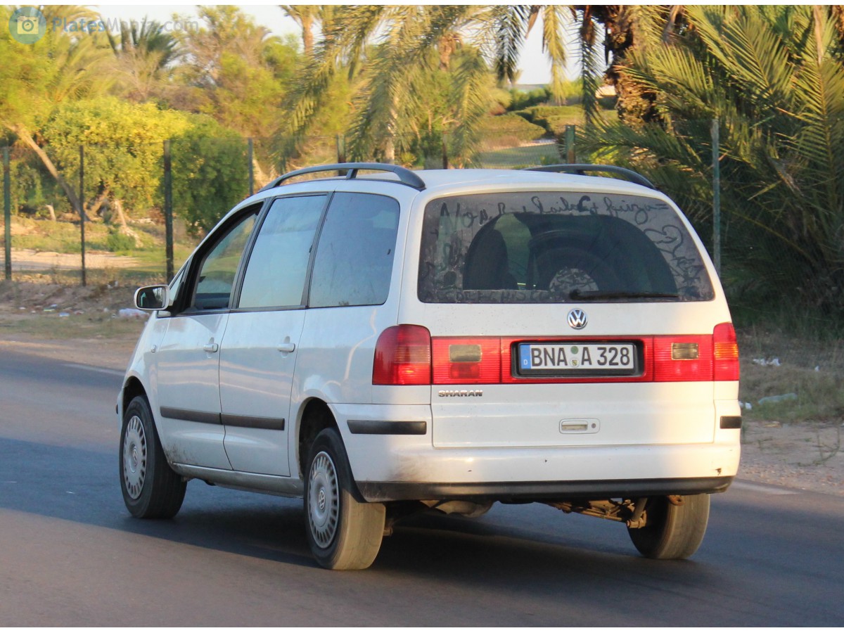 BNA A 328, Volkswagen Sharan 1st gen (7M), facelift, 2000–2010