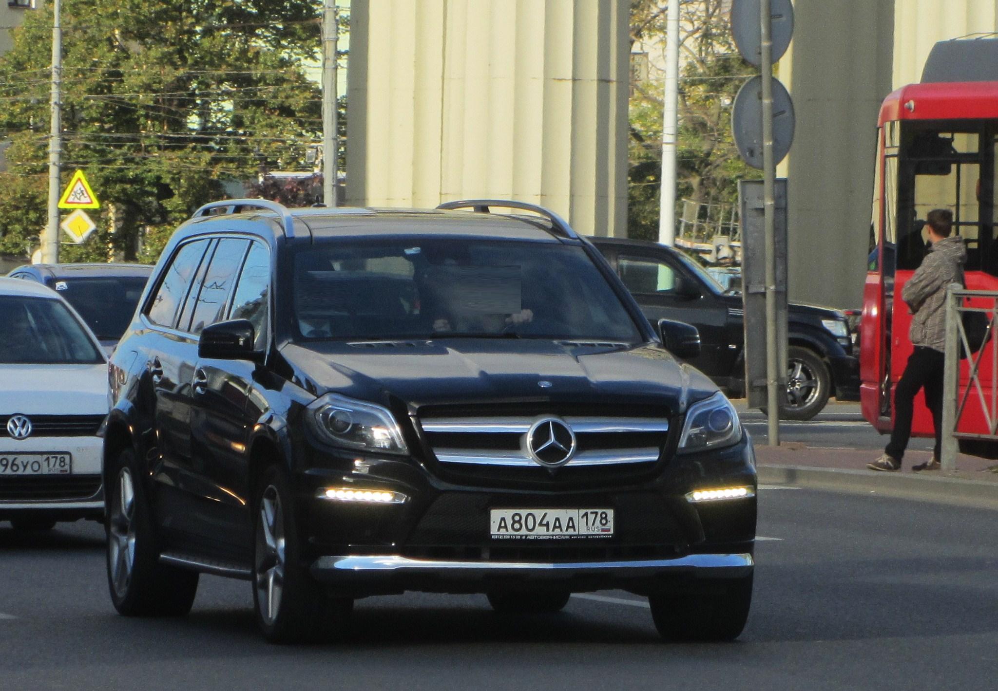 а 804 аа 178, Mercedes-Benz GL-Klasse 2nd gen (X166), 2012–2015