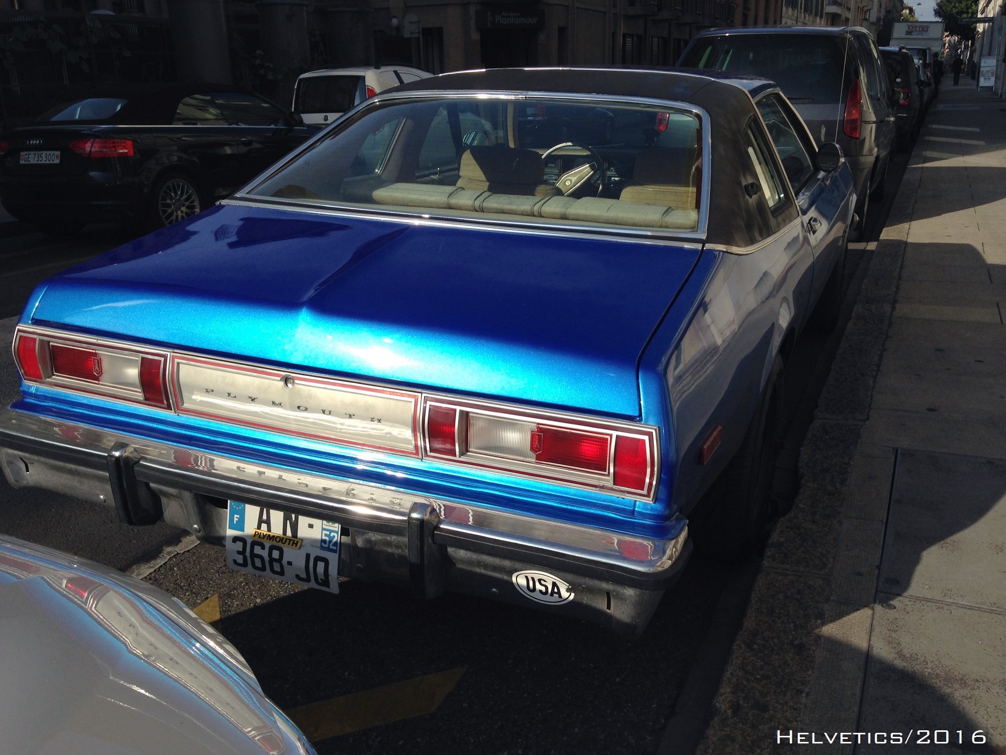 AN-368-JQ, Plymouth Volare 1st gen 2-door Coupé (29; F-body), 1975–1979