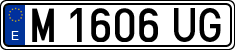 License plates of Spain, 1971 year series