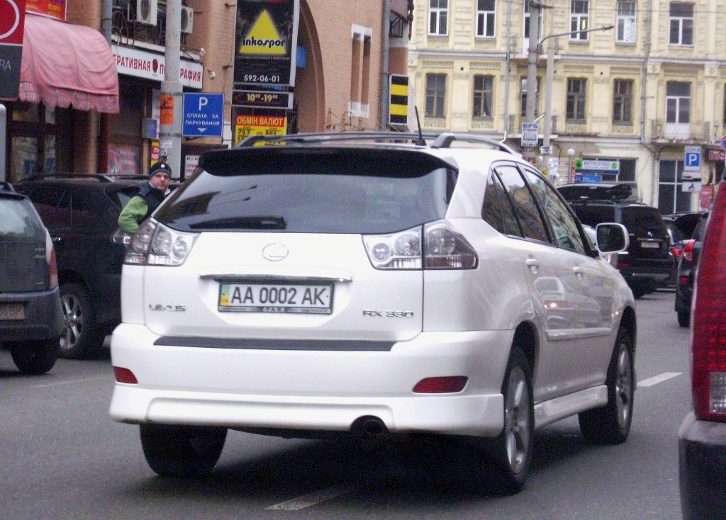 AA 0002 AK, Lexus RX 2nd gen (XU30), 2003–2008