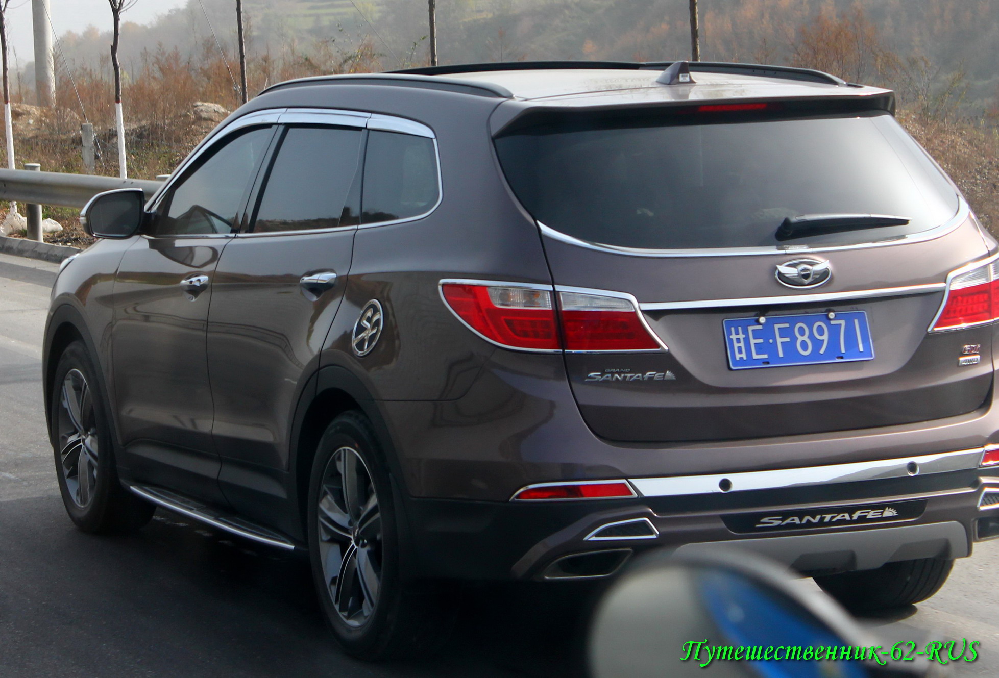 甘E·F8971, Hyundai Santa Fe 3rd gen (Grand) Santa Fe (NC), 2012–2016