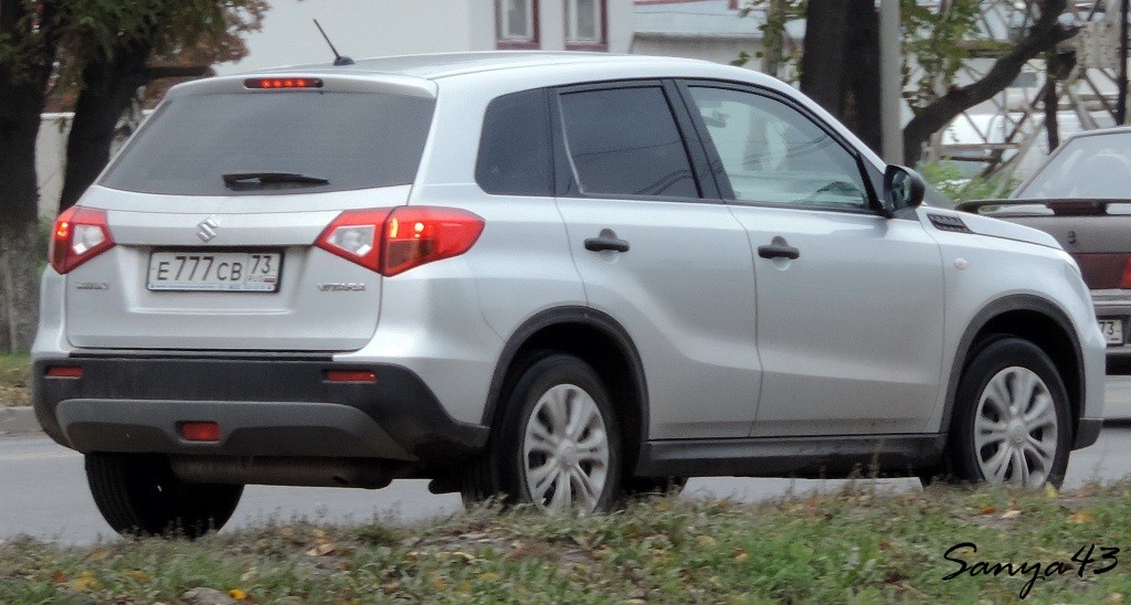 е 777 св 73, Suzuki Vitara 2nd gen (LY), 2015–