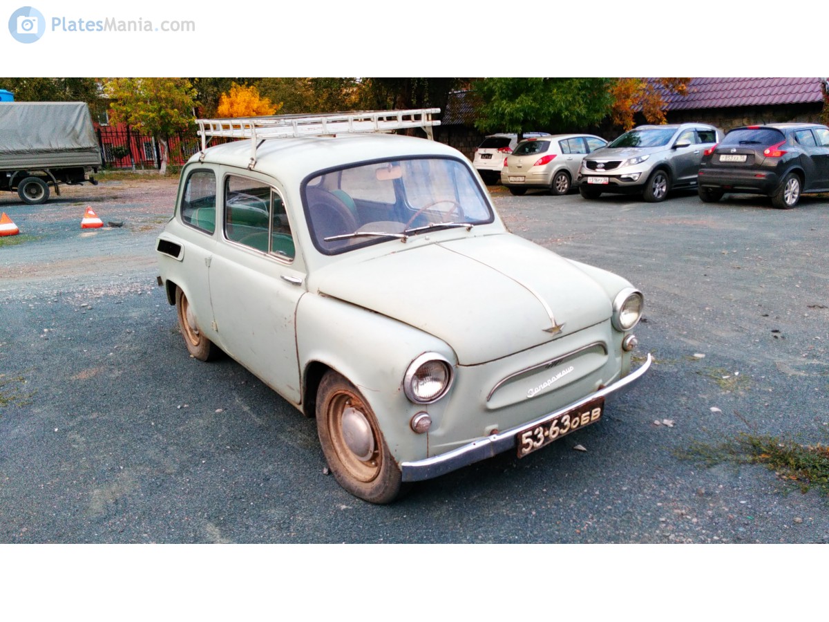 5363 ОБВ, ZAZ 965 965/965А Запорожец (Zaporozhets), 1959–1969