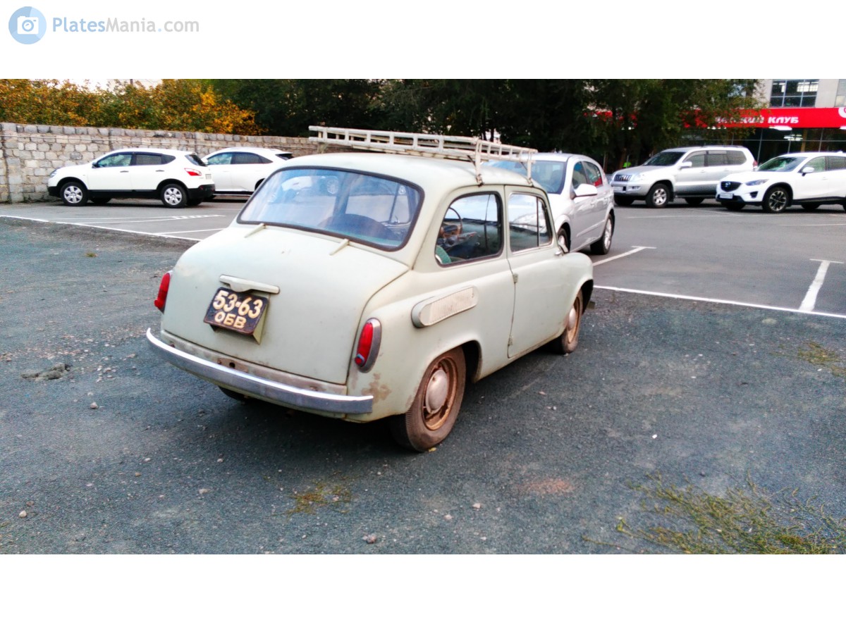 5363 ОБВ, ZAZ 965 965/965А Запорожец (Zaporozhets), 1959–1969