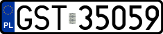 License plates of Poland, Regular car plates