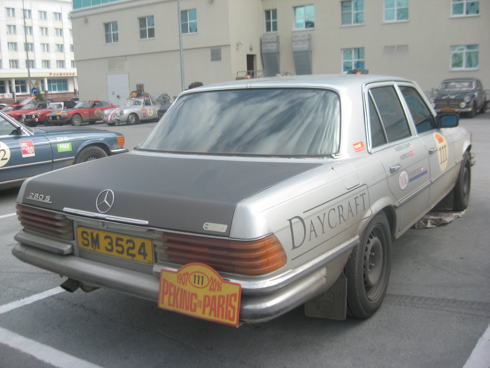 SM 3524, Mercedes-Benz S-Klasse 3rd gen (W116/V116), 1972–1980