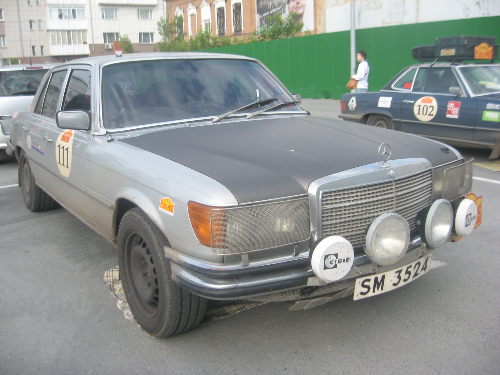 SM 3524, Mercedes-Benz S-Klasse 3rd gen (W116/V116), 1972–1980