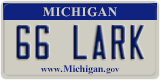Michigan, Vanity Plates