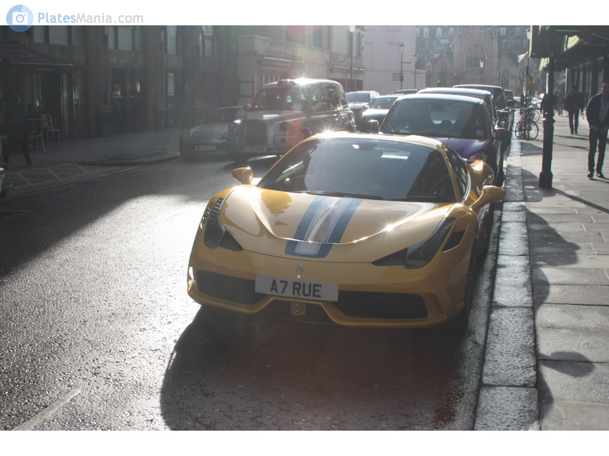 A7RUE, Ferrari 458 Speciale A, 2014–2015