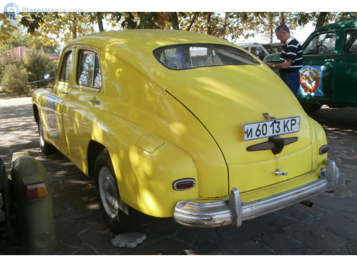 и 6013 КР, GAZ 20 Победа 