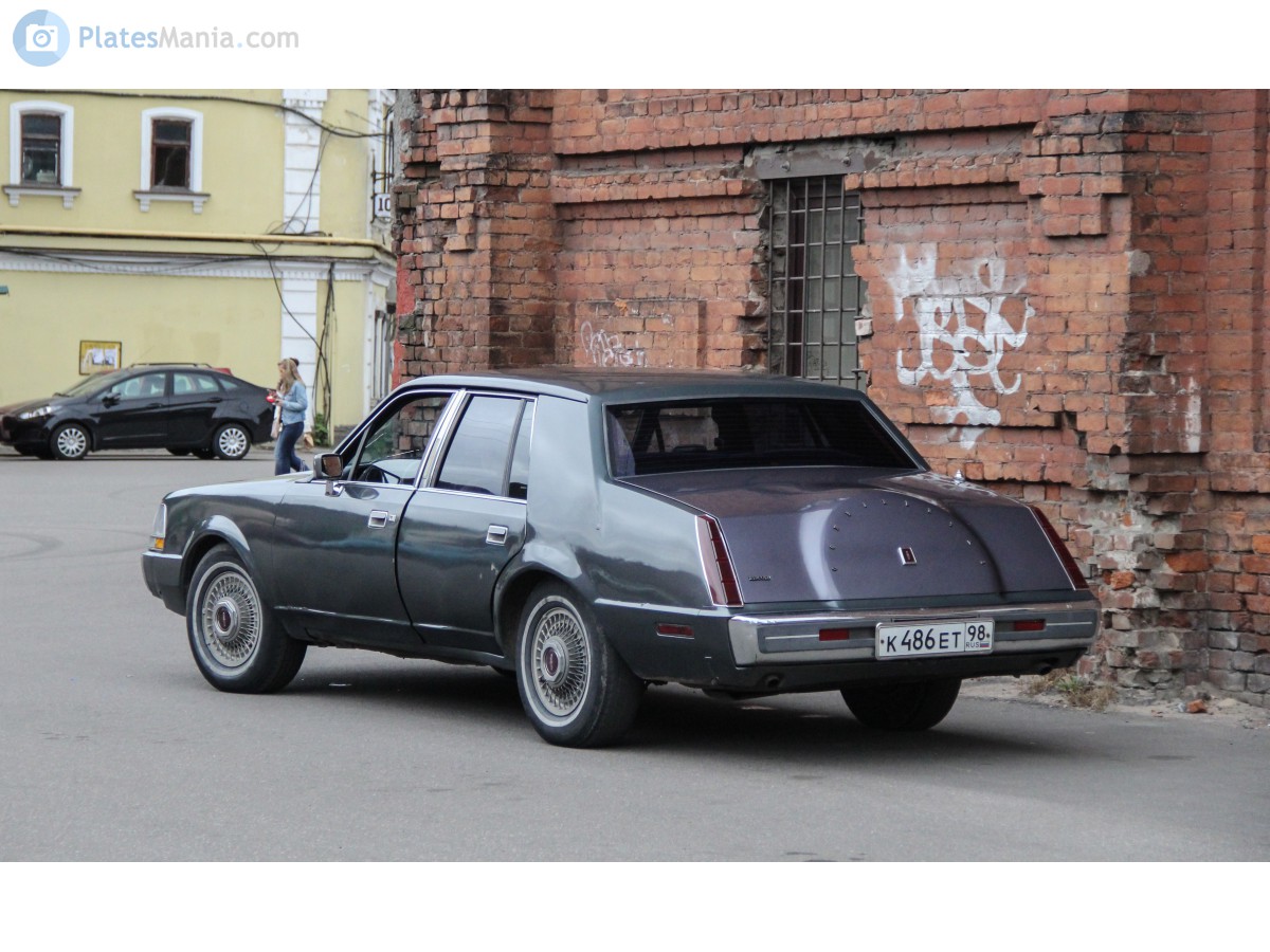 к 486 ет 98, Lincoln Continental 7th gen (54D), facelift, 1983–1987
