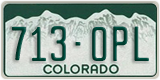 Colorado, 123-ABC