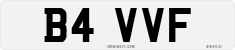 License plate of the United Kingdom, 1983 year system
