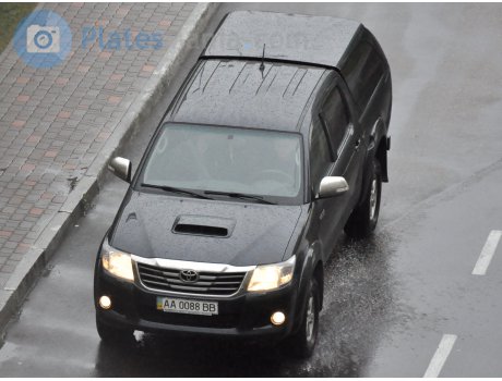 AA 0088 BB, Toyota Hilux