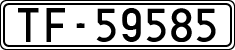 License plates of Spain, 1900 year series