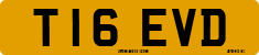 License plate of the United Kingdom, 1983 year system