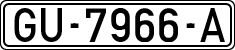License plates of Spain, 1971 year series