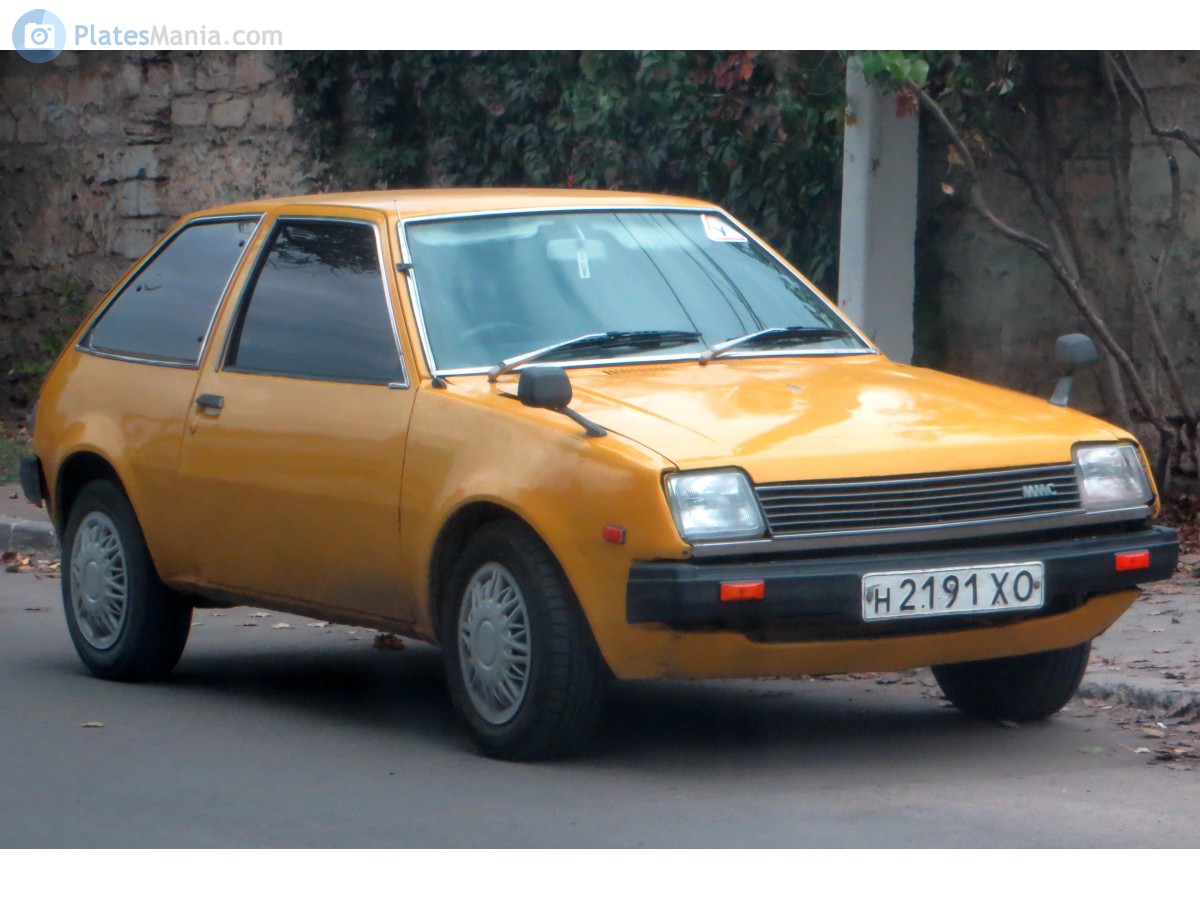 н 2191 ХО, Mitsubishi Mirage 1st gen 3-door Hatch (A150), 1978–1983