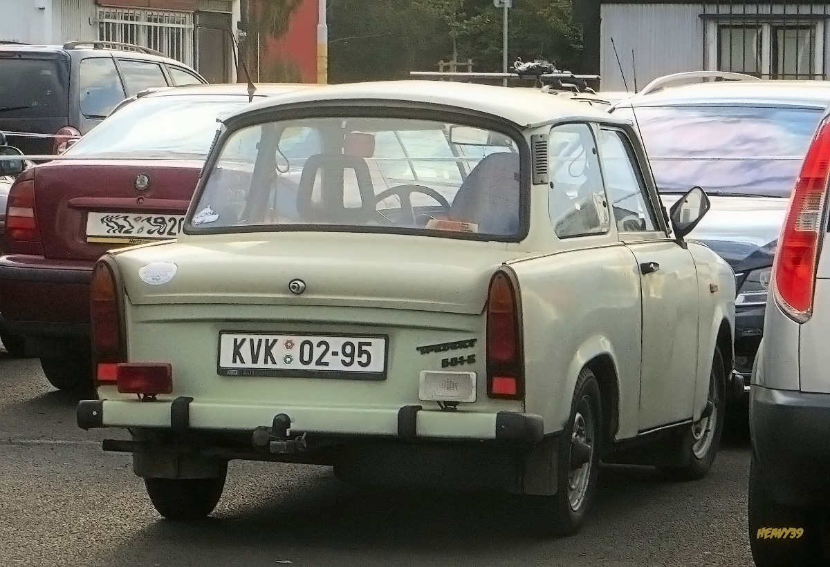 KVK 02-95, Trabant 601 Limousine, 1964–1990