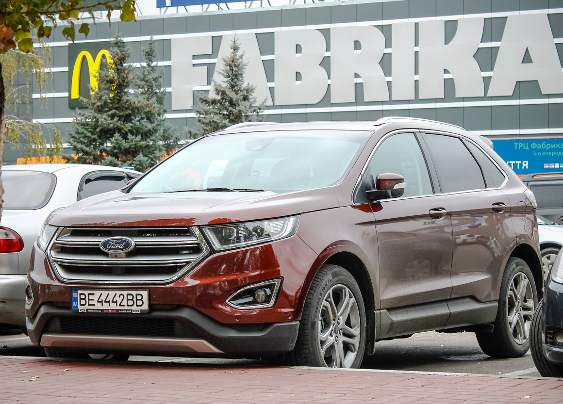 BE 4442 BB, Ford Edge 2nd gen (CD539), 2015–2019