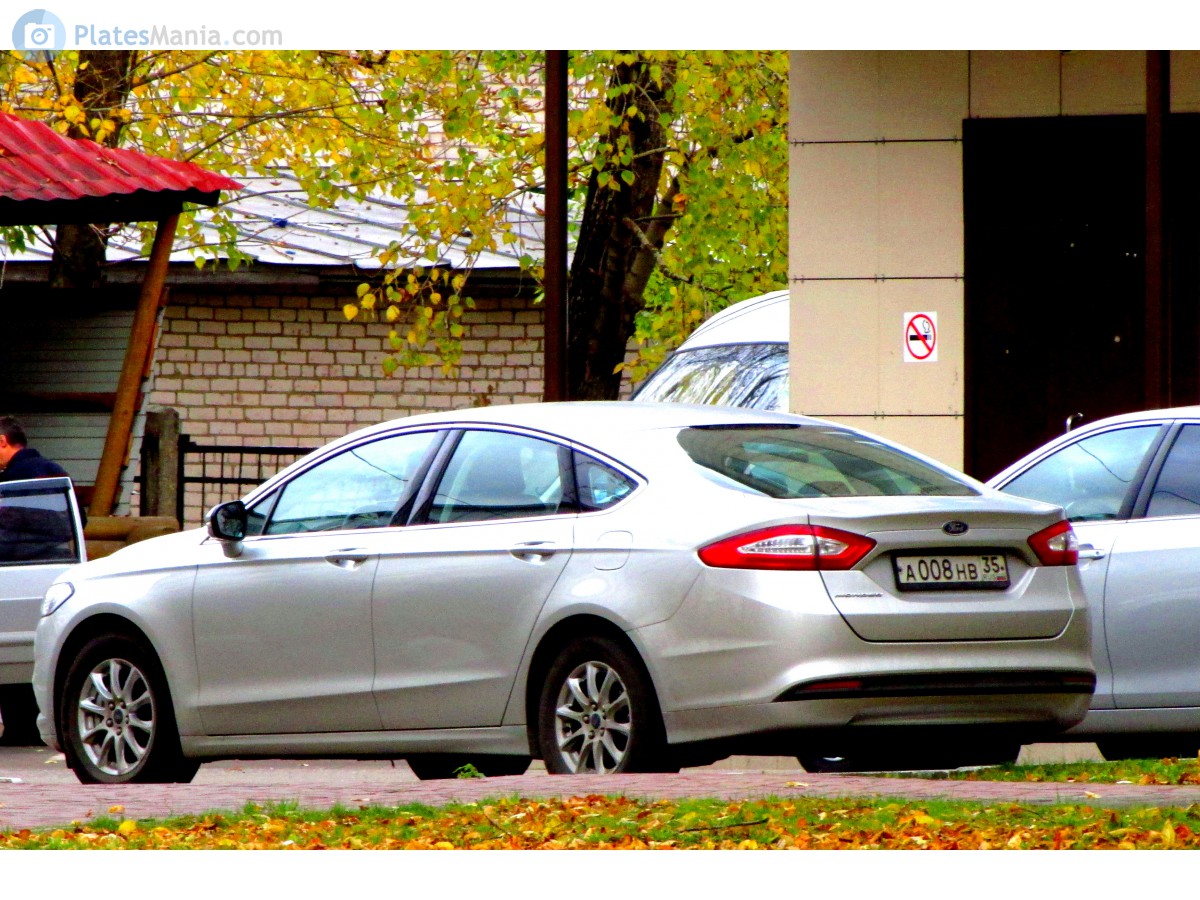 а 008 нв 35, Ford Mondeo 4th gen Sedan/Liftback (Mk5; CD391), 2014–2019