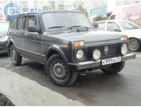 к999кк54, Lada (VAZ) 2131 Нива