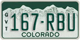 Colorado, 123-ABC