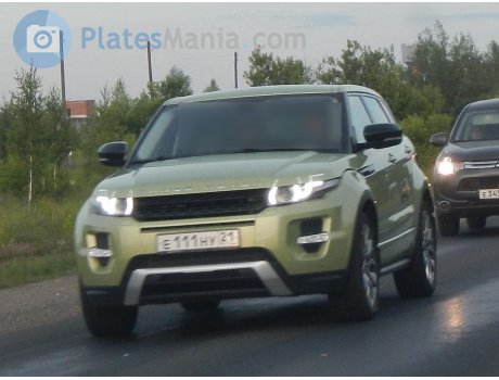 е111ну21, Land Rover Range Rover Evoque