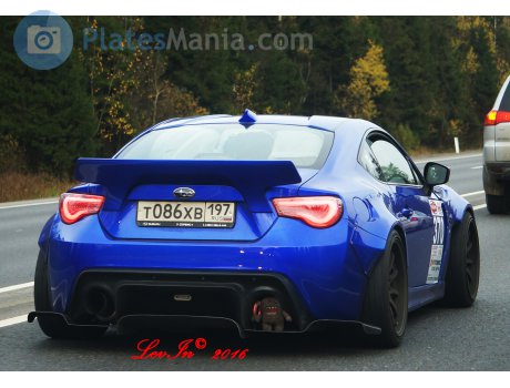 т086хв197, Subaru BRZ