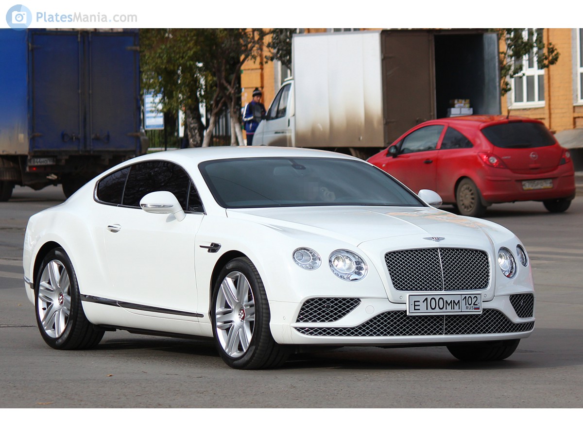 е 100 мм 102, Bentley Continental 5th gen GT, 2011–2018