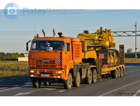 у689вх174, KamAZ 6522