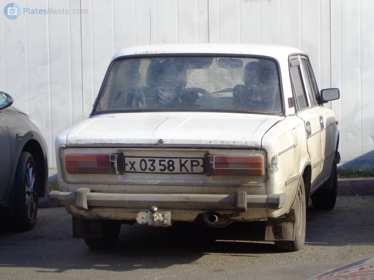 х 0358 КР, Lada (VAZ) 2106 Жигули (1300/ 1500 /1600), 1976–2006