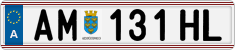 License plate of Austria, Regular plates