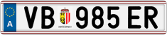 License plate of Austria, Regular plates