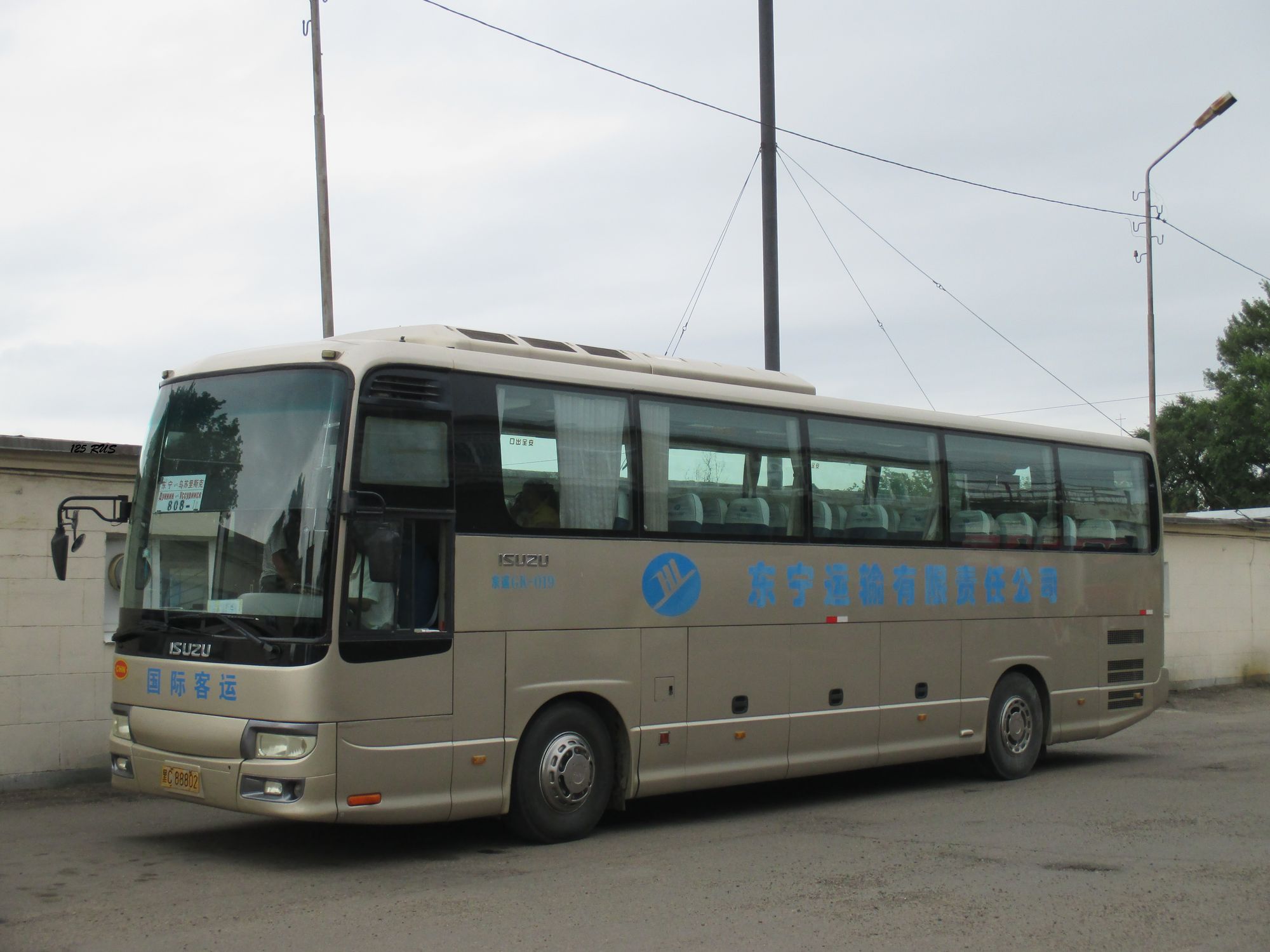 黑C·88802, Guangzhou Isuzu GLK6*** 