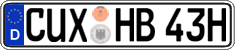German license plate, Plates for oldtimers (type 