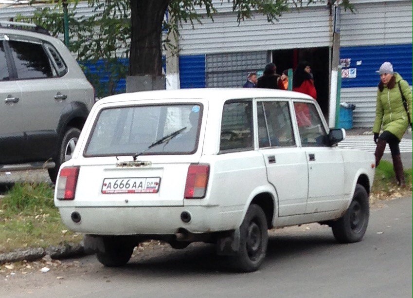 а 666 аа, Lada (VAZ) 2104 Жигули (Nova / Riva / 1300 / 1500), 1984–2012