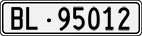 License plate of Switzerland, Cars