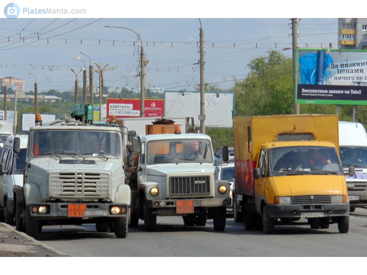 в 248 аа 55, GAZ 3302 ГАЗель ОАЗ-27311, 1995–1997
