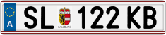 License plate of Austria, Regular plates