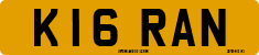 License plate of the United Kingdom, 1983 year system