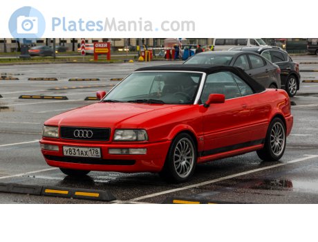 у831ах178, Audi Cabriolet