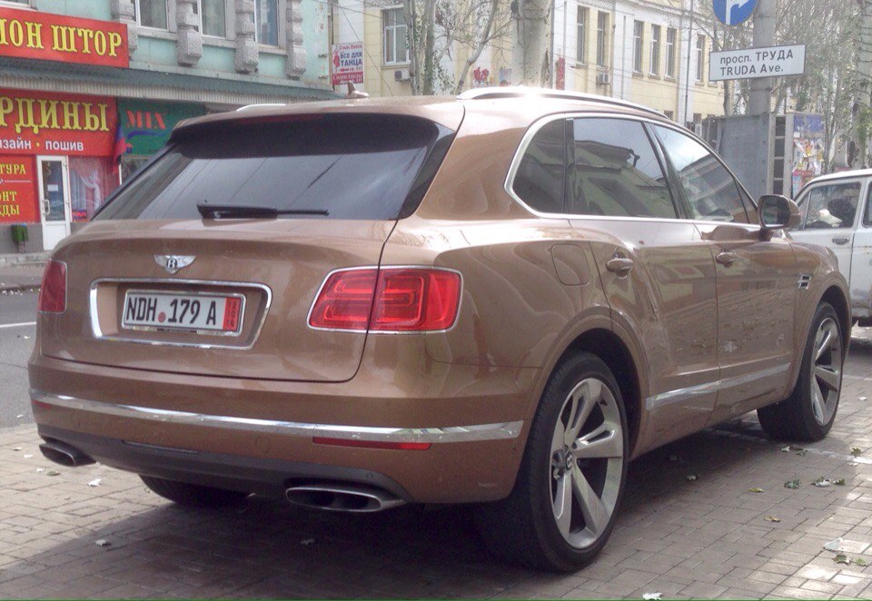 NDH 179 A, Bentley Bentayga 1st gen (PL71), 2016–2020
